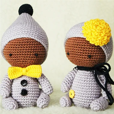Receita Amigurumi Bebês Menino e Menina (Ref 12)