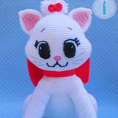Receita de Amigurumi Gatinha Marie (Ref 5)