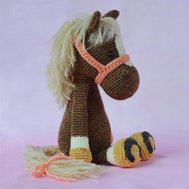 Receita de Amigurumi Cavalinho (Ref 16)