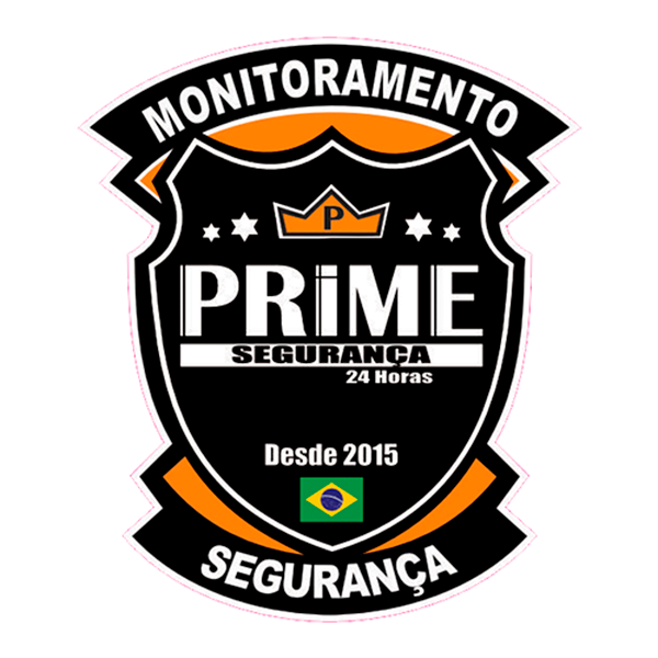 Placa Empresa Segurança Corte Brasão