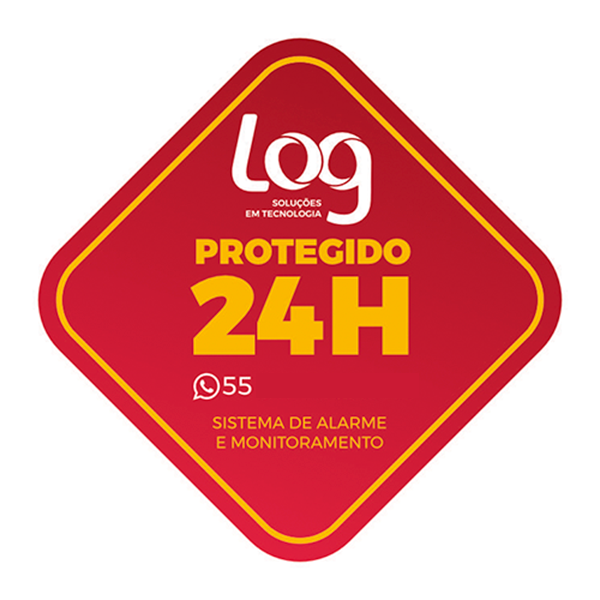 Placa Empresa Segurança Cantos Arredondados