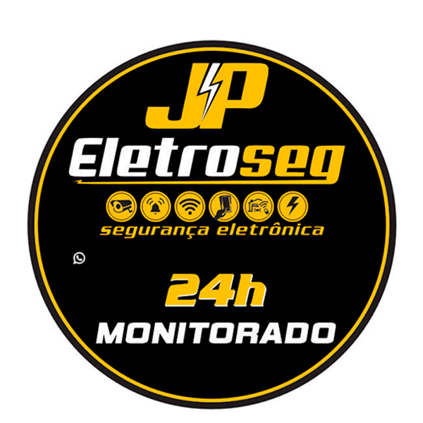 Placa Empresa Segurança Corte Circular/Redondo