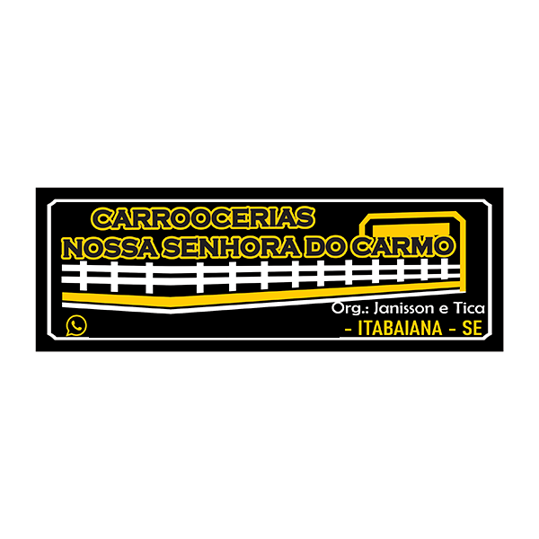 Placa Furgões e Carrocerias Alto Relevo