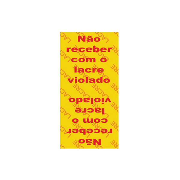 Lacre de Segurança - Casca de Ovo e VOID 8x3