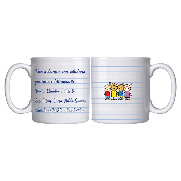 Caneca Personalizada Branca