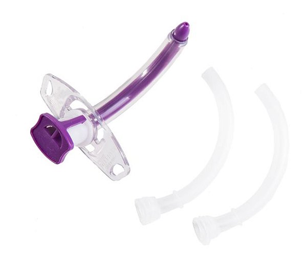 Cânula de Traqueostomia S/ Balão C/ Cânula Interna Blue Line Ultra 10.0mm - Portex - Ref: 101.811.100