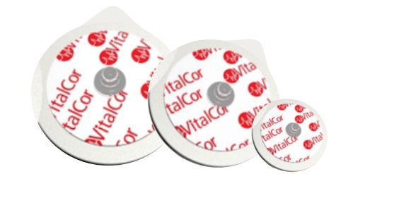 Eletrodo P/ Monitorização Cardíaca Neonatal C/ 50 Unidades - VitalCor