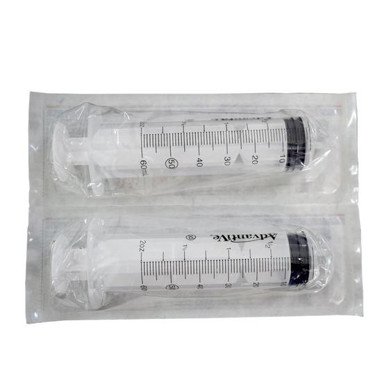 Seringa de 60ml Bico Luer Slip - Unidade - Advantive
