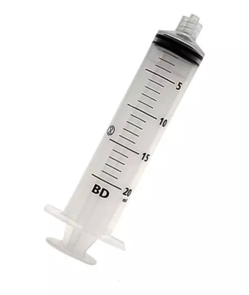 Seringa 20ml Sem Agulha Luer Lock C/ 250 Unidades Ref: 990687 - BD