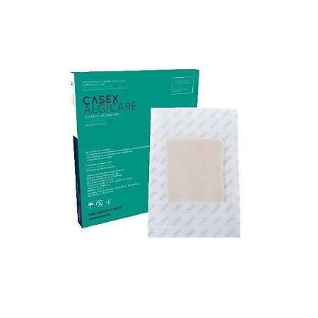 Curativo de Alginato de Cálcio e Sódio 15 x 15cm unidade - Casex