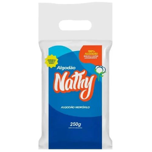 Algodão Hidrófilo 250g - Nathy