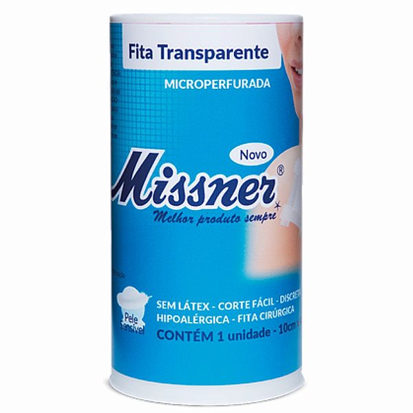 Fita Transparente (Transpore) 10cm x 4,5m - Missner