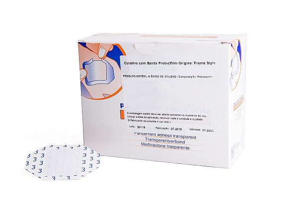 Curativo Transparente C/ Borda 10 x 15cm Unidade Frame Style - Pharmaplast