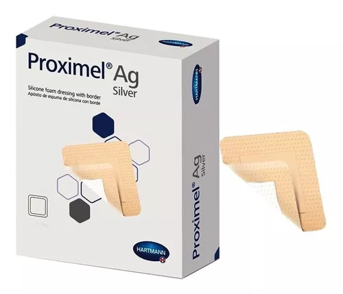 Curativo Espuma Com Silicone 10 x 10cm Proximel Ag Silver - Unidade - Hartmann