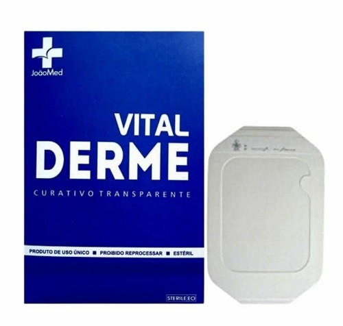 Curativo Filme Transparente Estéril 6 x 7cm Unidade - Vital Derme