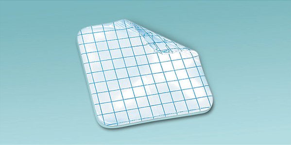 Curativo Hidrogel Transparente 10 x 10cm HydroTac Transparent - Unidade - Hartmann