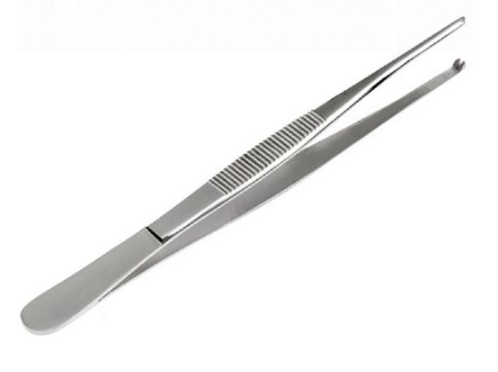 Pinça Anatômica Dente de Rato 14,5cm em Aço Inoxidável - Vital Gold
