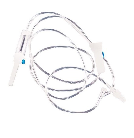 Equipo de Infusão Macrogotas Completo Luer Lock - Labor Import