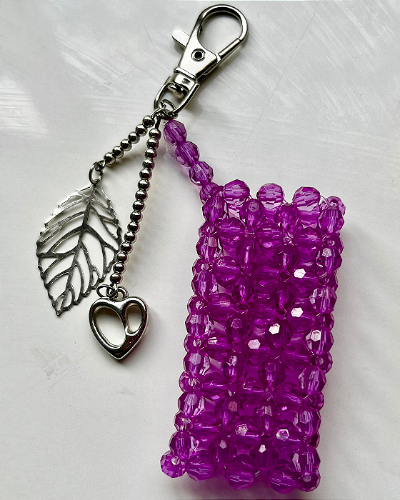 Porta Isqueiro ou Gloss Roxo