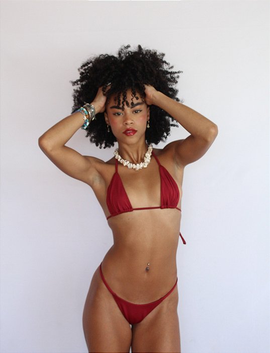 Conjunto Fio Clássico Bordô