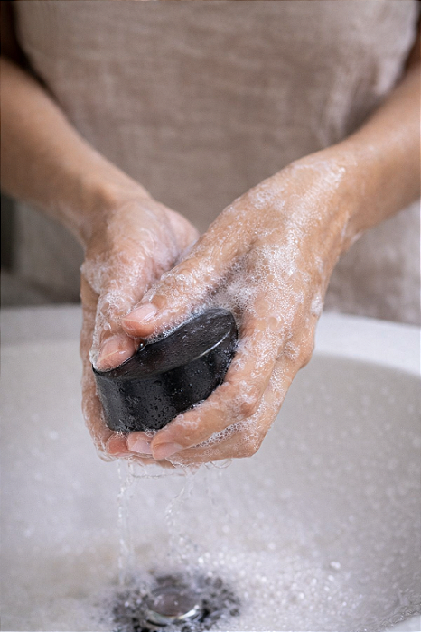 Sabonete Orgânico de Carvão Ativado & Limão