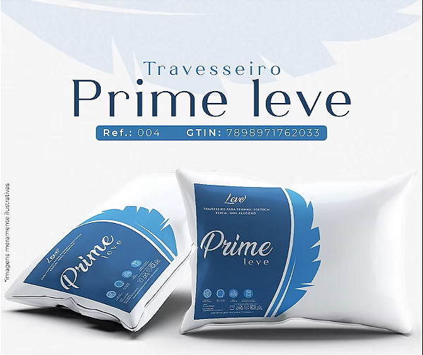 Travesseiro Prime Leve | Leve Têxtil