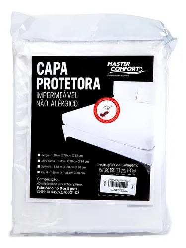 Capa Protetora de Colchão Master Comfort