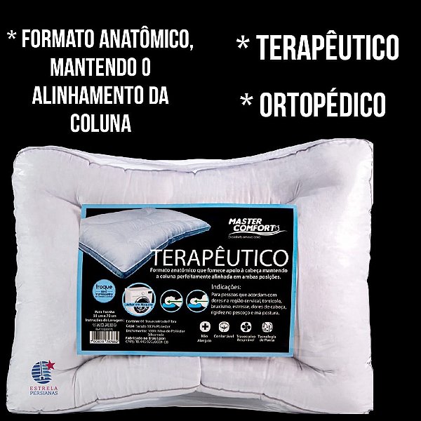 Travesseiro Terapêutico – Master Comfort