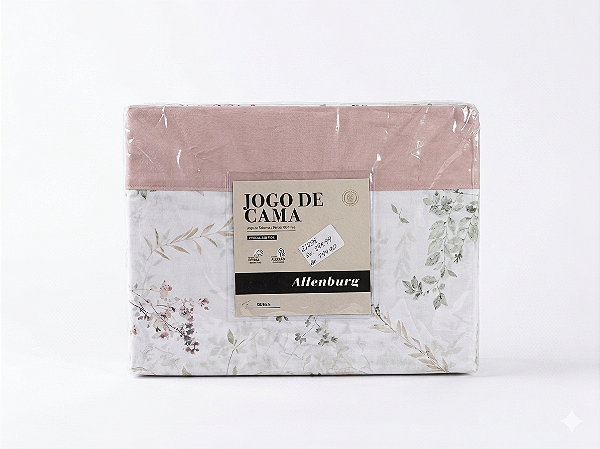 Jogo de cama - Altenburg - Estampado