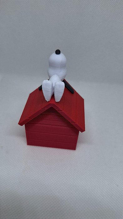 Casinha Snoopy Colecionável 7 CM PLA