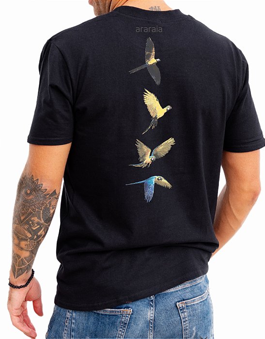 ab04c - Camiseta Arara Canindé