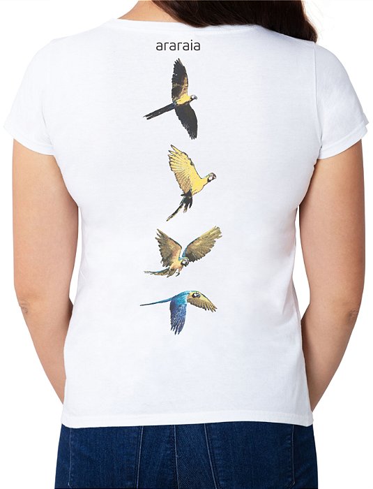 ab04b - Baby Look Arara Canindé