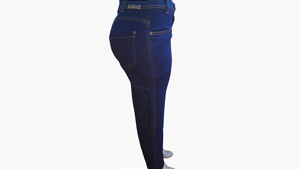 CALÇA MOM RETA AMACIADO