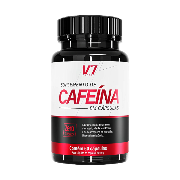 Cafeína em Cápsulas 200mg - 60 Cápsulas