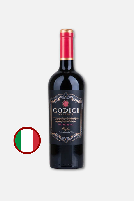 Codici Primitivo Puglia Tinto 750ml