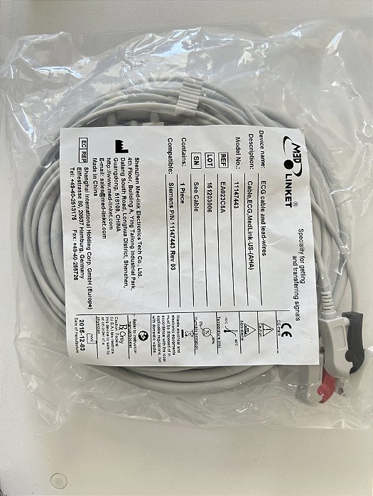 CABO ECG SIEMENS - NX3