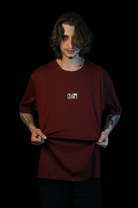 Camiseta Slum Basic - Marsala
