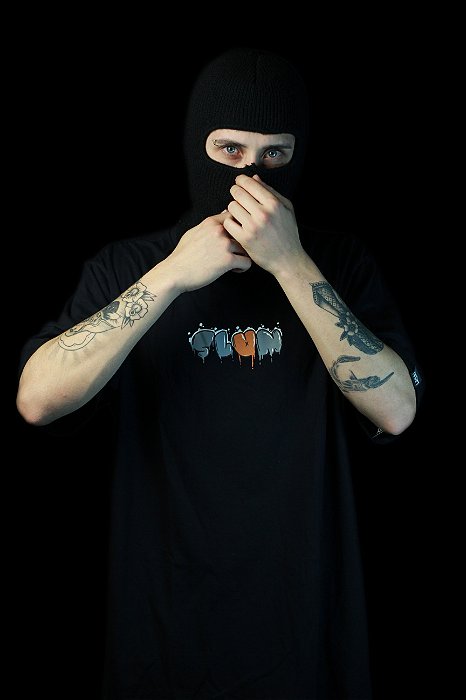 Camiseta Slum Favela - Preta