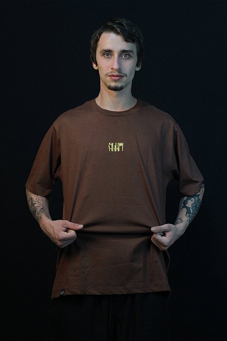 Camiseta Slum Basic - Terracota
