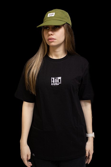 Camiseta Slum x Eduardo Lopes Treinador "Do corre diário, pro treino pesado" - Preto