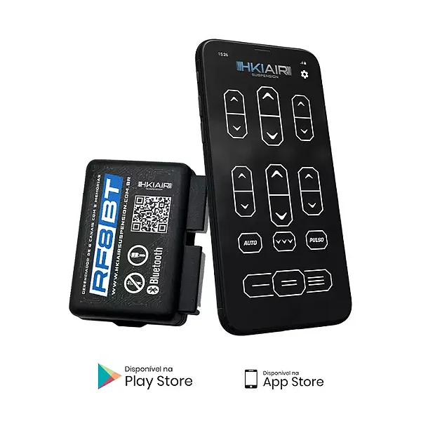 GERENCIADOR CENTRAL E CONTROLE HKI 8 CANAIS BLUETOOTH