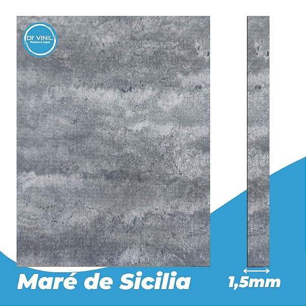 Estampa Maré de Sicilia 1,5mm Tela Armada