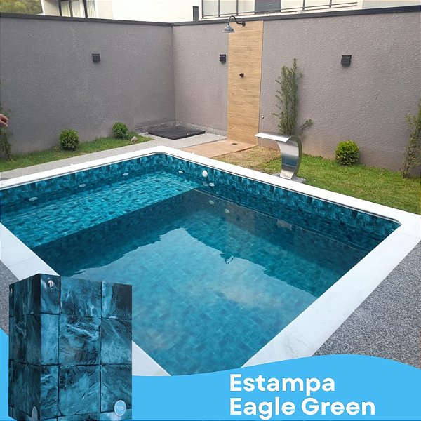 Estampa Eagle Green 0,7mm Vinil