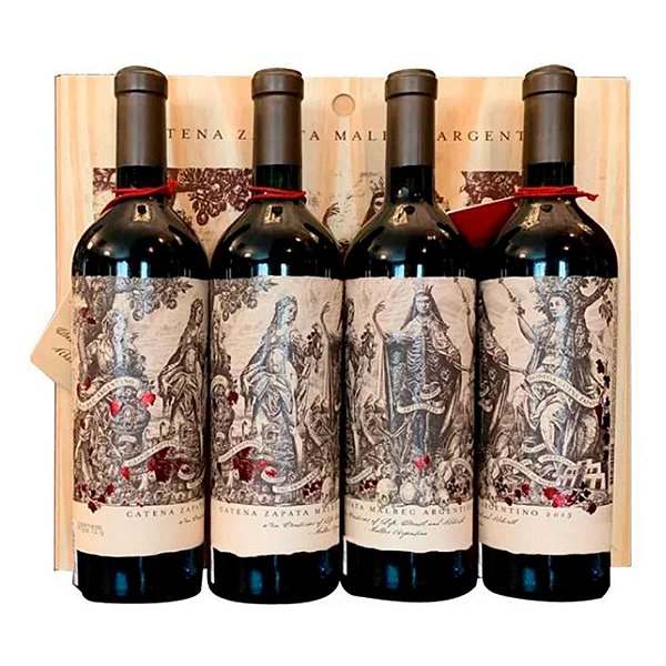 Vinho Argentino Tinto Catena Zapata - Malbec Com Estojo de Madeira