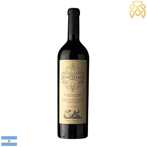Vinho Argentino Tinto Gran Enemigo - Gualtallary