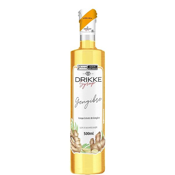 Xarope Importado 500ML Para Drinks - Gengibre