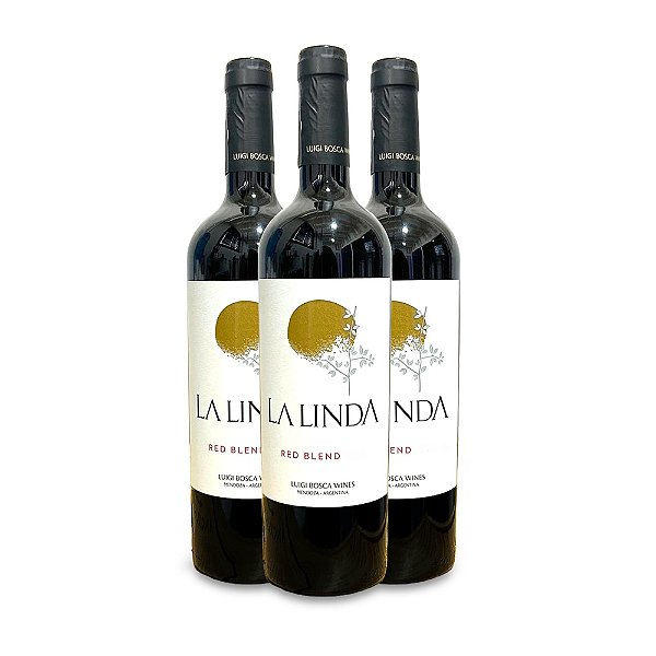 Vinho Tinto La Linda Red Blend - (3 Un.)