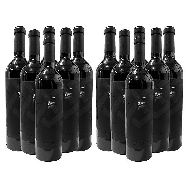 Vinho Argentino Tinto Alma Negra Mistério - (12 Un.)