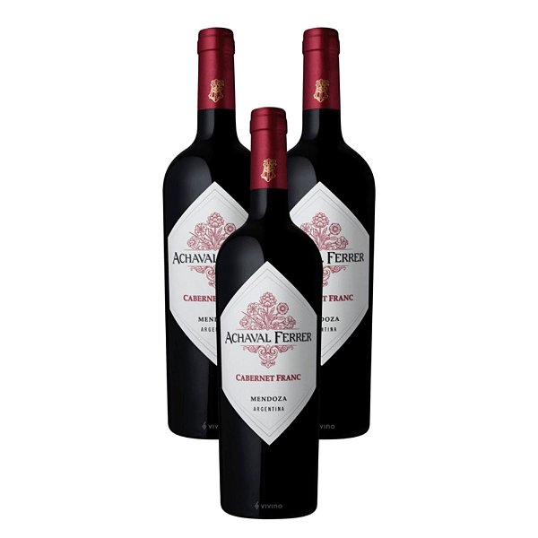 Vinho Tinto Argentino Achaval Ferrer - Cabernet Franc (3 Un.)