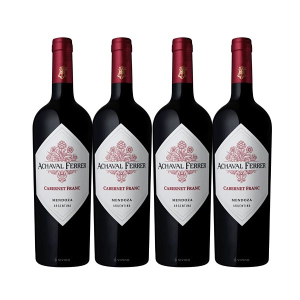 Vinho Tinto Argentino Achaval Ferrer - Cabernet Franc (4 Un.)